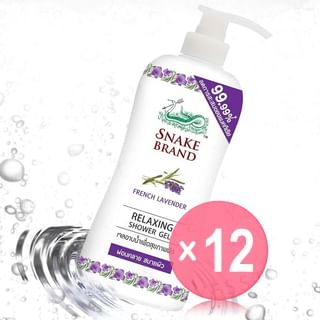 SNAKE BRAND - Relaxing Shower Gel (x12) (Bulk Box)