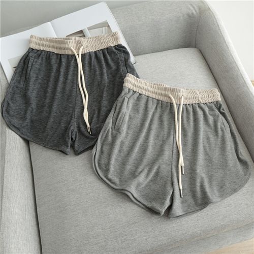 Two tone sweat shorts new arrivals