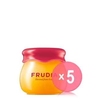 FRUDIA - Pomegranate Honey 3 In 1 Lip Balm 5pcs Bundle Set