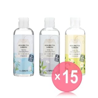 The Saem - Healing Tea Garden Cleansing Water - 3 Types (x15) (Bulk Box)