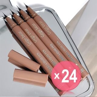 Gege Bear - Eyeliner Liquid Pen - 4 Colors
 (x24) (Bulk Box)