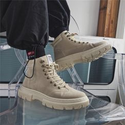 Holzwege(ホルツウェジ) - Lace-Up Short Boots Holzwege(ホルツウェジ) - Lace-Up Short Boots