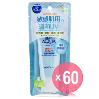 Rohto Mentholatum - Sunplay Skin Aqua Sarafit UV Smooth Watery Essence SPF 50+ PA++++ (x60) (Bulk Box)