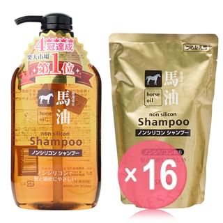 Cosme Station - Horse Oil Non Silicone Shampoo (x16) (Bulk Box)