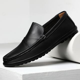 plain loafers