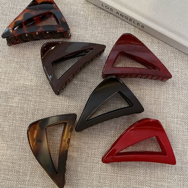 Rodiv-Plain Plastic Hair Claw