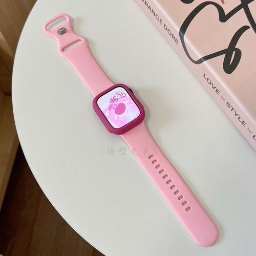 Phone in the Shell Plain Silicone Apple Watch Band Protection