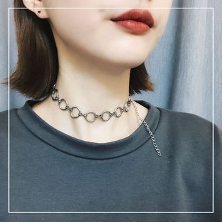 metal chain choker