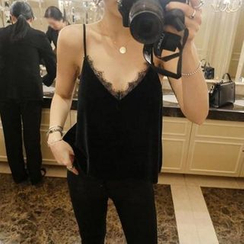 Lovebirds - Lace-Trim Camisole Lovebirds - Lace-Trim Camisole