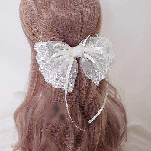 Elfis - Bow Hair Clip, YesStyle