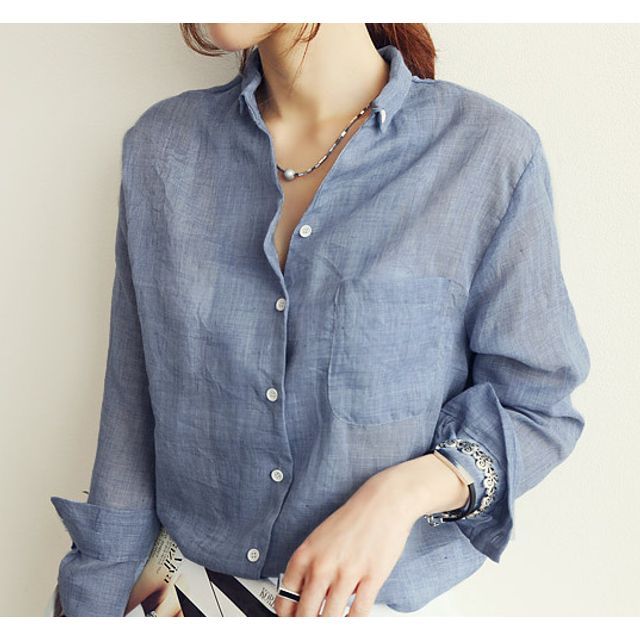 Jeonseon-Linen Shirt