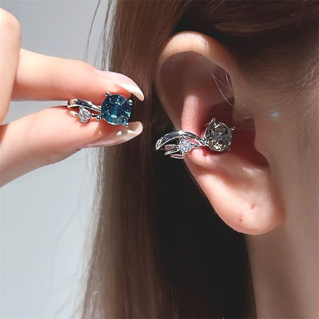pexrl jewelry-CZ Cuff Earring