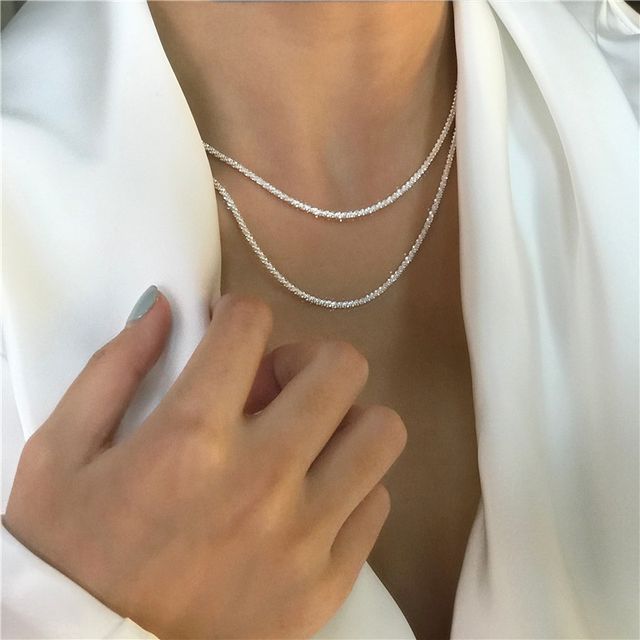 Dashiro-Rhinestone Necklace