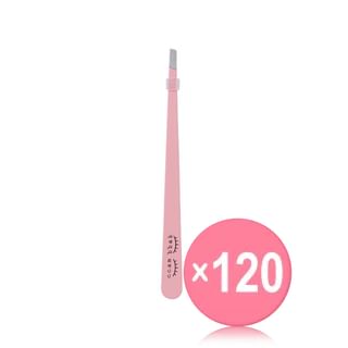 ccam bbak - Pink Tweezer Slanted Type (x120) (Bulk Box)