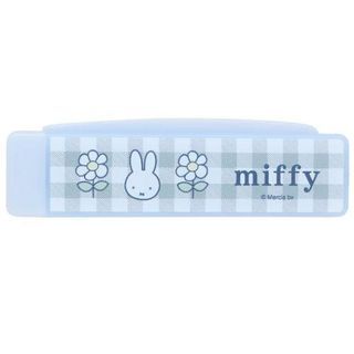 Miffy Gingham Patch Comb & Mirror BL