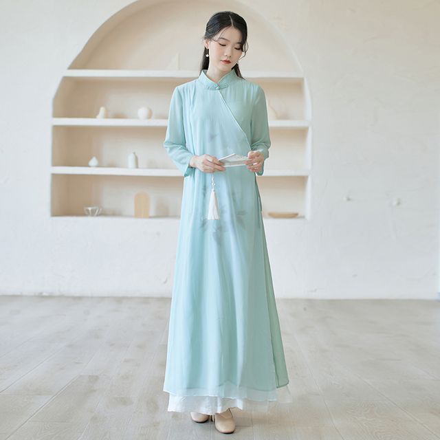 aqaq maxi dress Almost Love Maxi Dress