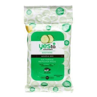 Yes To - Yes to Cucumbers: Eye Makeup Remover Pads 20ct