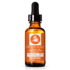 Oz Naturals - Vitamin C + AHA Facial Serum Oz Naturals - Vitamin C + AHA Facial Serum