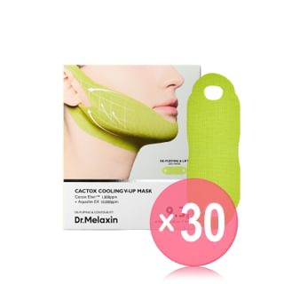 Dr.Melaxin - Cactox Cooling V-UP Mask Set (x30) (Bulk Box)