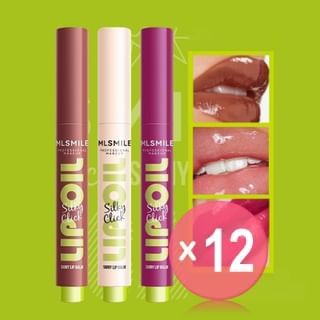 MLSMILE - Shiny Lip Balm (4-6) (x12) (Bulk Box)