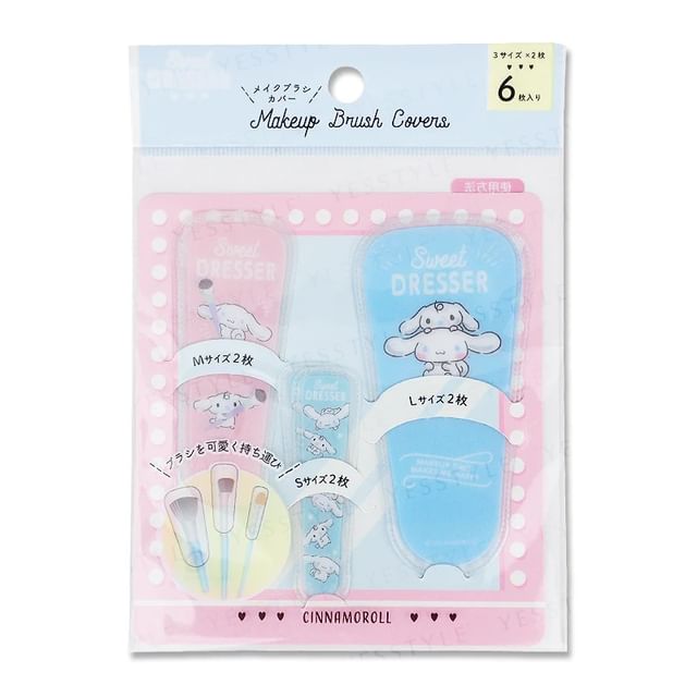 DAISO Sanrio Cinnamoroll Makeup Brush Cover YesStyle