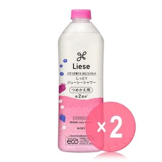 Kao - Liese Moist Juicy Shower 2pcs Bundle Set