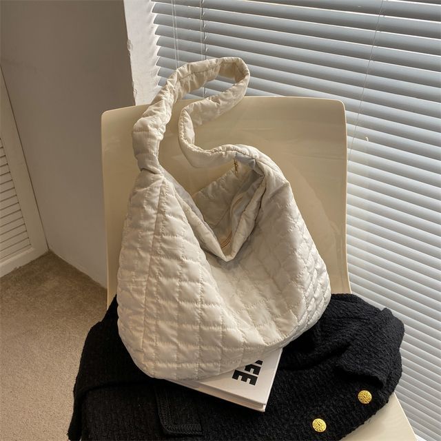 Mulgam-Quilted Nylon Tote Bag