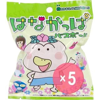 SK Japan - Hanakappa Bath Ball 5pcs Bundle Set