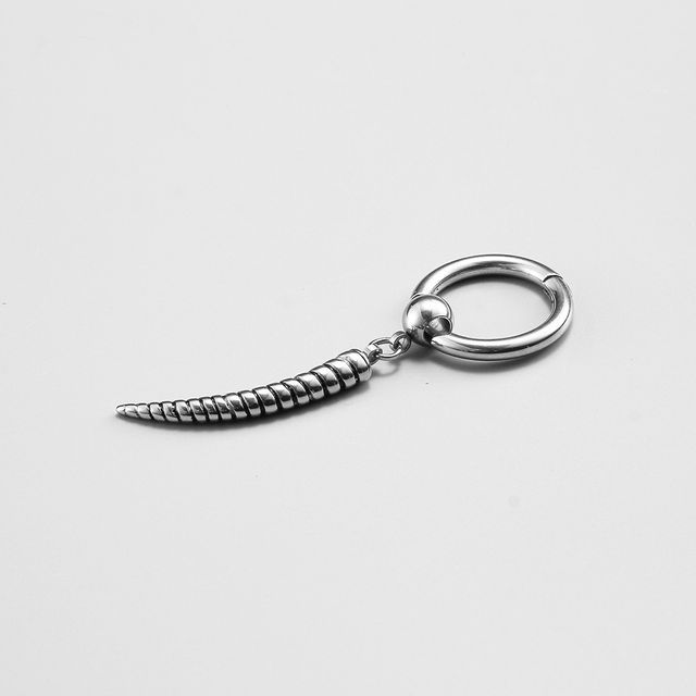 Prushia-Stainless Steel Hoop Earring