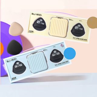 BLJ - Lightning Series Make Up Puff Set - 2 Type