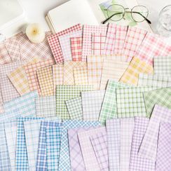 Nina's House - Plaid Diary Background Decoration Paper Nina's House - Plaid Diary Background Decoration Paper