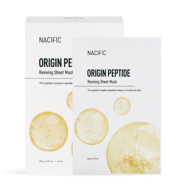 Nacific-Origin Peptide Reviving Sheet Mask Set