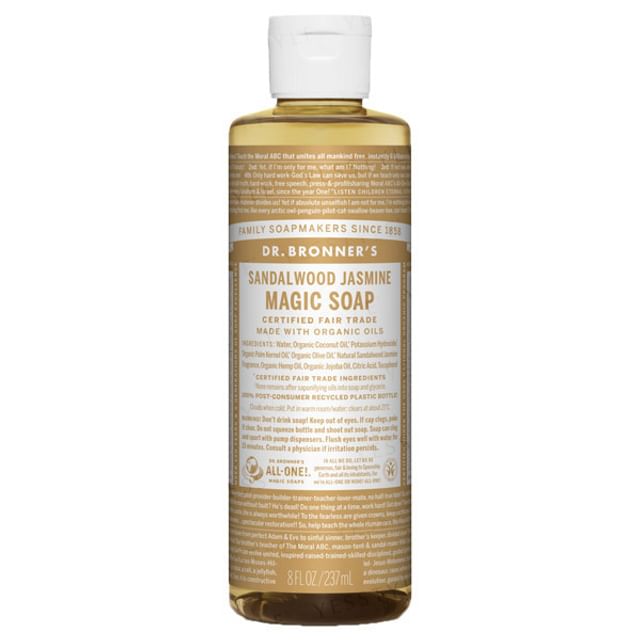 Dr. Bronner's Magic Soap Sandalwood & Jasmine 237ml YesStyle