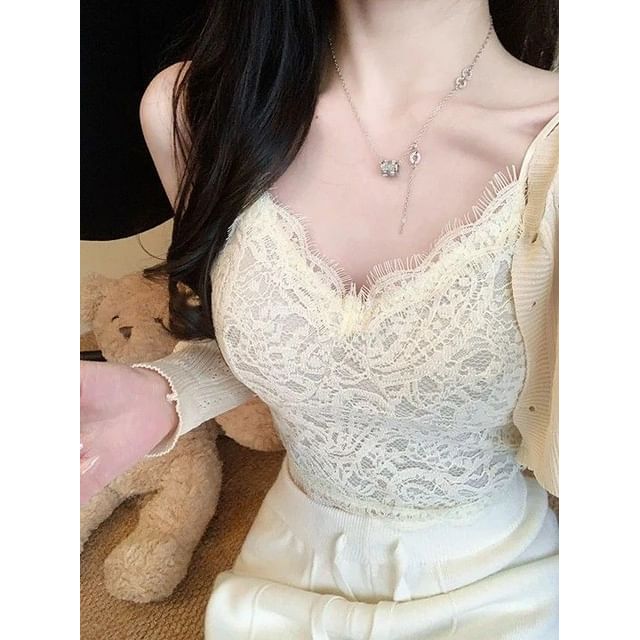Alfie-Lace Padded Camisole