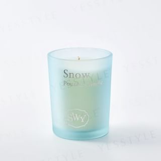 SWY-Poured Candle Snow