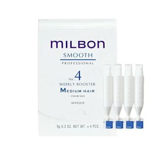 MILBON - Global Milbon Smooth Professional Weekly Booster No.4 Medium