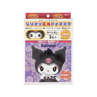 ASUNAROSYA - Sanrio Kuromi Paisley Narikiri Hot Eye Mask
