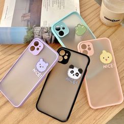 SIFFU - Animal Print Transparent Phone Case - iPhone 11 Pro Max / 11 Pro / 11 / SE / XS Max / XS / XR / X / SE 2 / 8 / 8 Plus / 7 / 7 Plus SIFFU - Animal Print Transparent Phone Case - iPhone 11 Pro Max / 11 Pro / 11 / SE / XS Max / XS / XR / X / SE 2 / 8 / 8 Plus / 7 / 7 Plus
