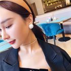 Sexy Tokyo - Faux-Pearl Stud Earring / Clip-On Earring