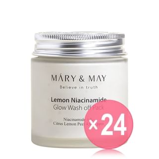 Mary&May - Lemon Niacinamide Glow Wash Off Mask Pack (x24) (Bulk Box)