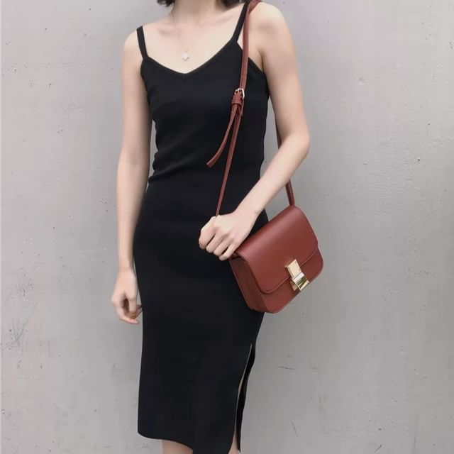 CosmoCorner-Ärmelloses Strickkleid