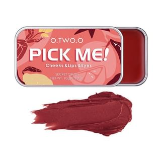 O.TWO.O - 2 in 1 Makeup Cream Blush Gel - 2 Colors