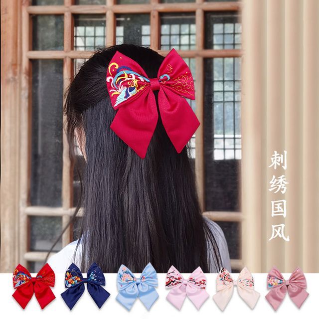 Anffleur - Bow Hair Clip Embroidery Kit