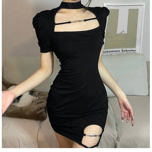 knee length dresses for ladies Lara 51051 Cam V-Neck Beaded Mini Sheath Dress Ivory / 18 main image 0