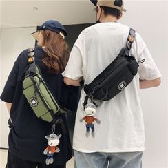 Carryme(キャリーミー) - Patched Fanny Pack / Accessory / Set