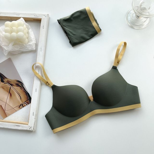 Two Tone Wireless Bra