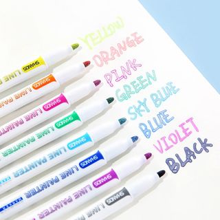Cute Essentials - Dual Tone Outlined Marker Pen