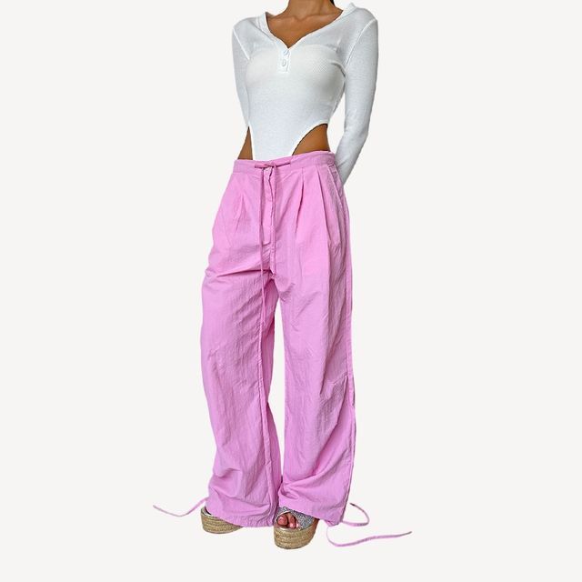 LIPHOP-Two-Way Jogger Wide Pants