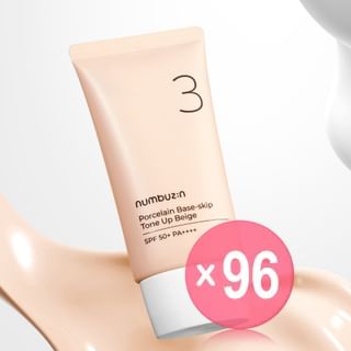 numbuzin - No. 3 Porcelain Base-Skip Tone Up Beige (x96) (Bulk Box)