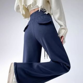Dragan Pulse-High Rise Plain Baggy Sweatpants